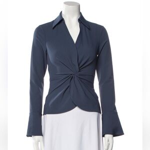 Cinq à Sept McKenna Knot Waist Shirt